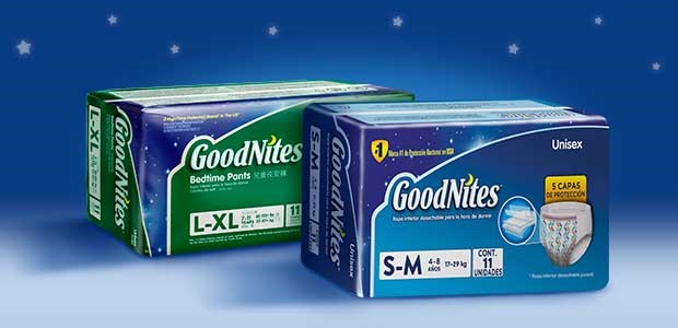 Pull-Ups GoodNites Producto Kimberly-Clark